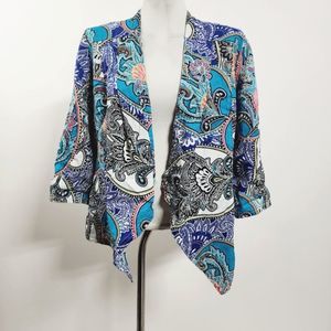 Chicos medium linen jacket